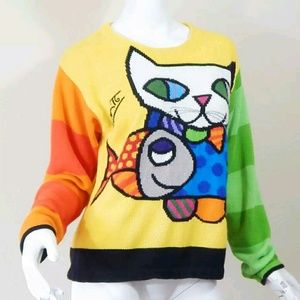 Romero Britto sweater